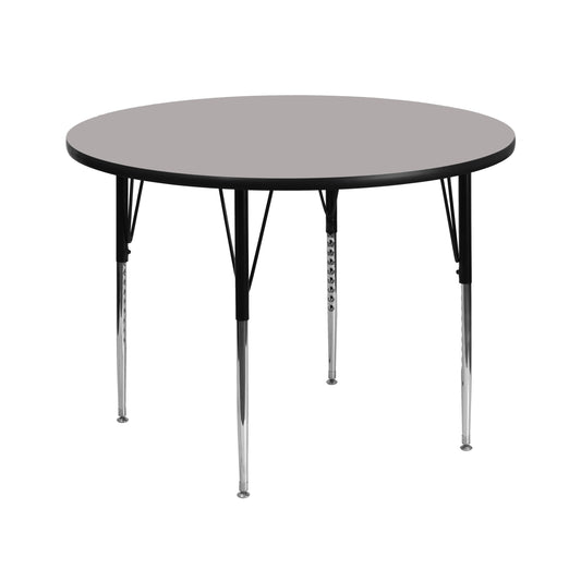 42 RND Grey Activity Table XU-A42-RND-GY-H-A-GG