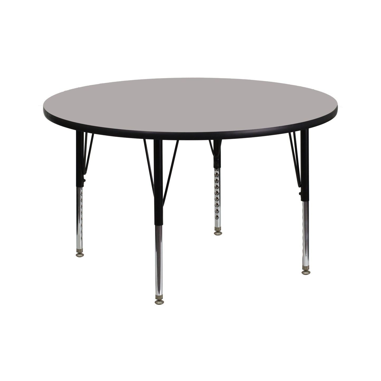 42 RND Grey Activity Table XU-A42-RND-GY-H-P-GG