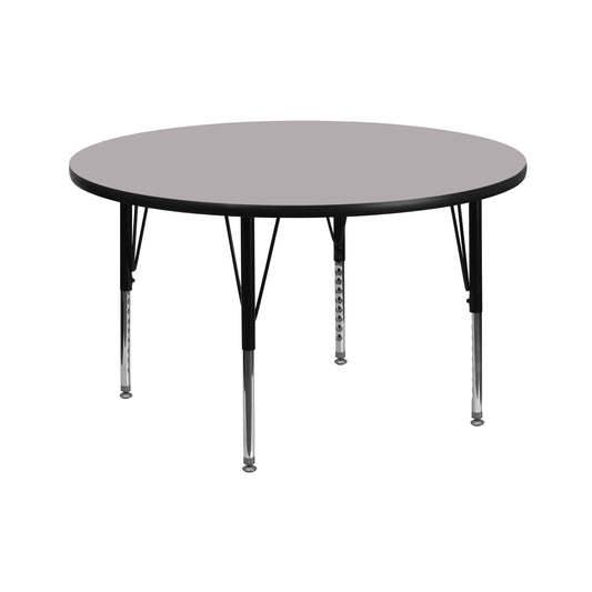 42 RND Grey Activity Table XU-A42-RND-GY-T-P-GG