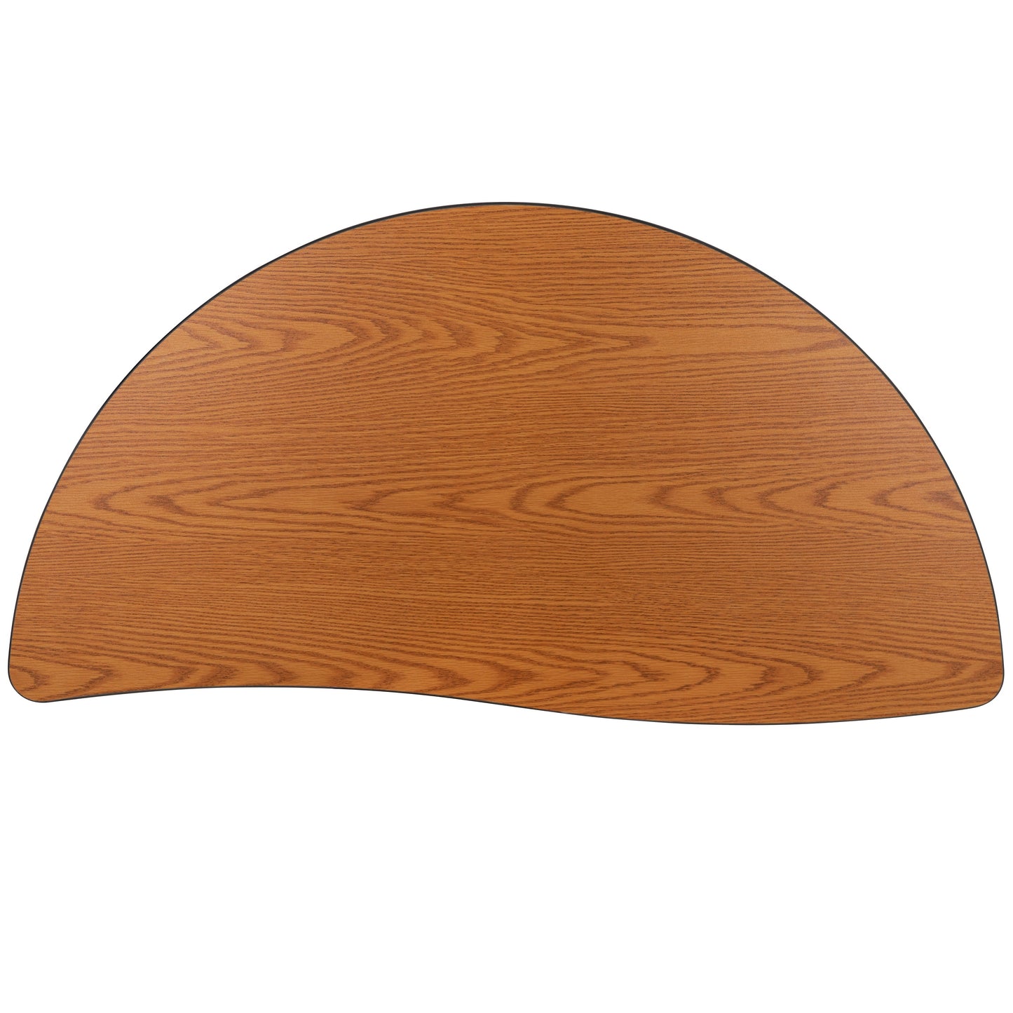 48" Circle Oak Activity Table XU-A48-HCIRC-OAK-T-A-CAS-GG