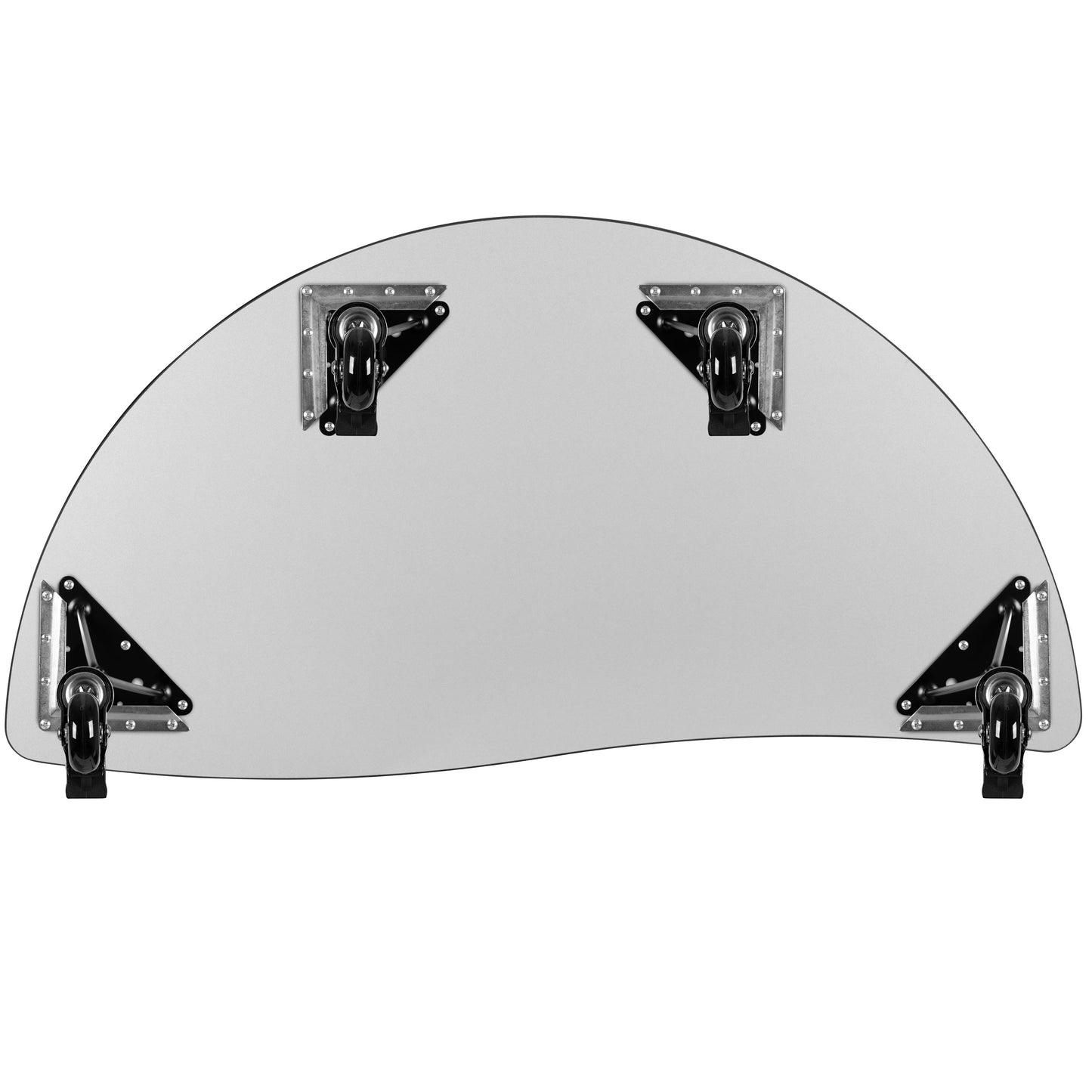 48" Circle Oak Activity Table XU-A48-HCIRC-OAK-T-P-CAS-GG