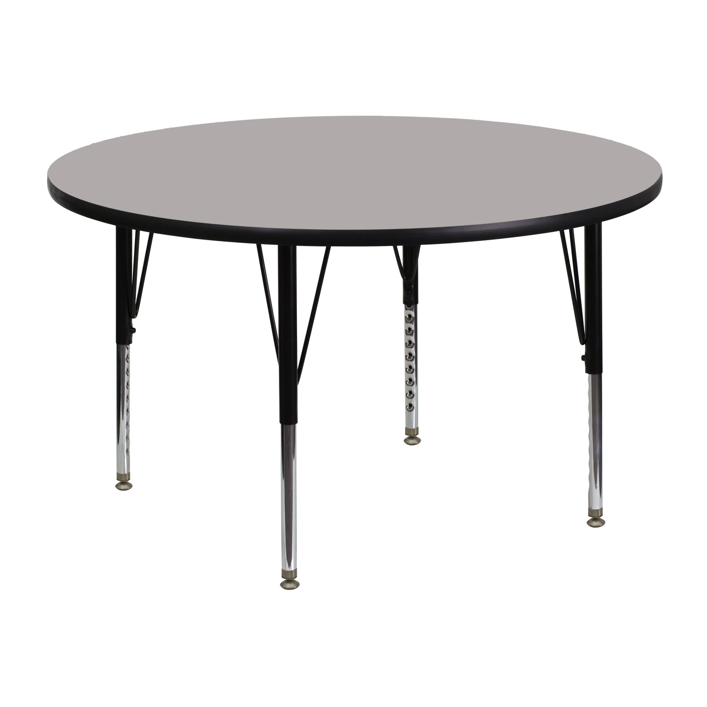 48 RND Grey Activity Table XU-A48-RND-GY-H-P-GG