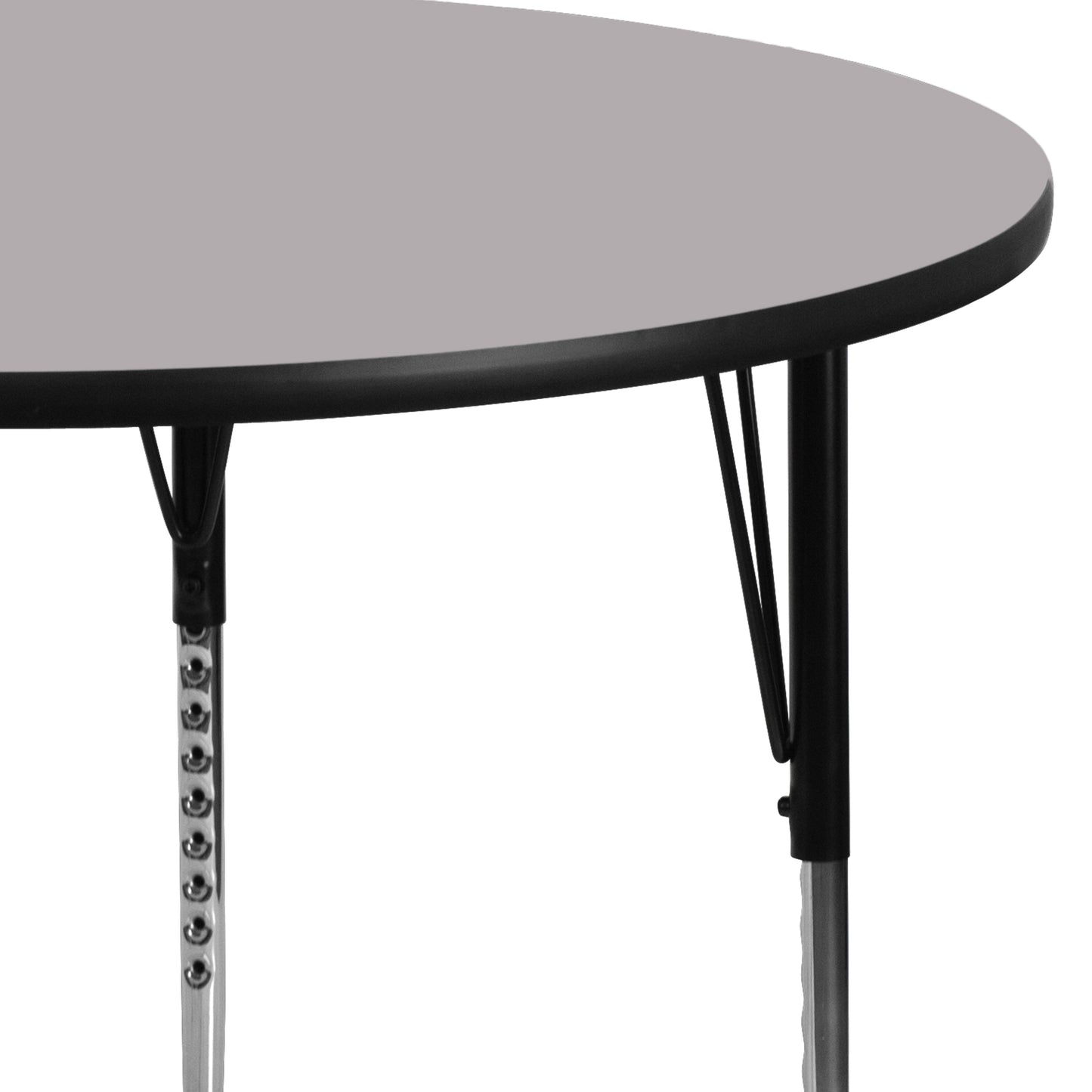 48 RND Grey Activity Table XU-A48-RND-GY-T-A-GG