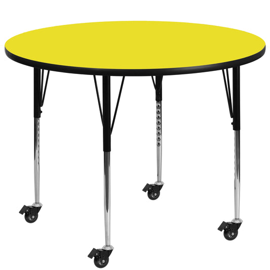 48 RND Yell Activity Table XU-A48-RND-YEL-H-A-CAS-GG