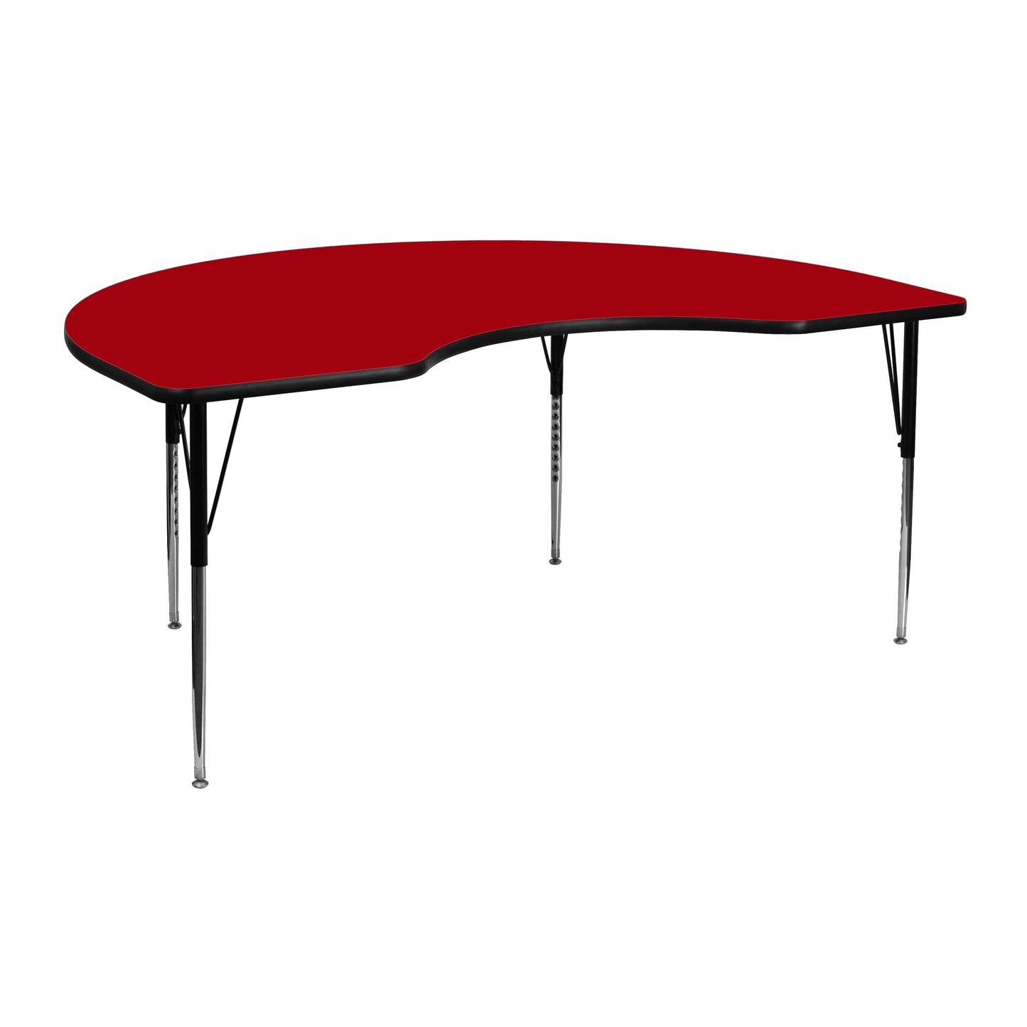 48x72 KDNY Red Activity Table XU-A4872-KIDNY-RED-T-A-GG