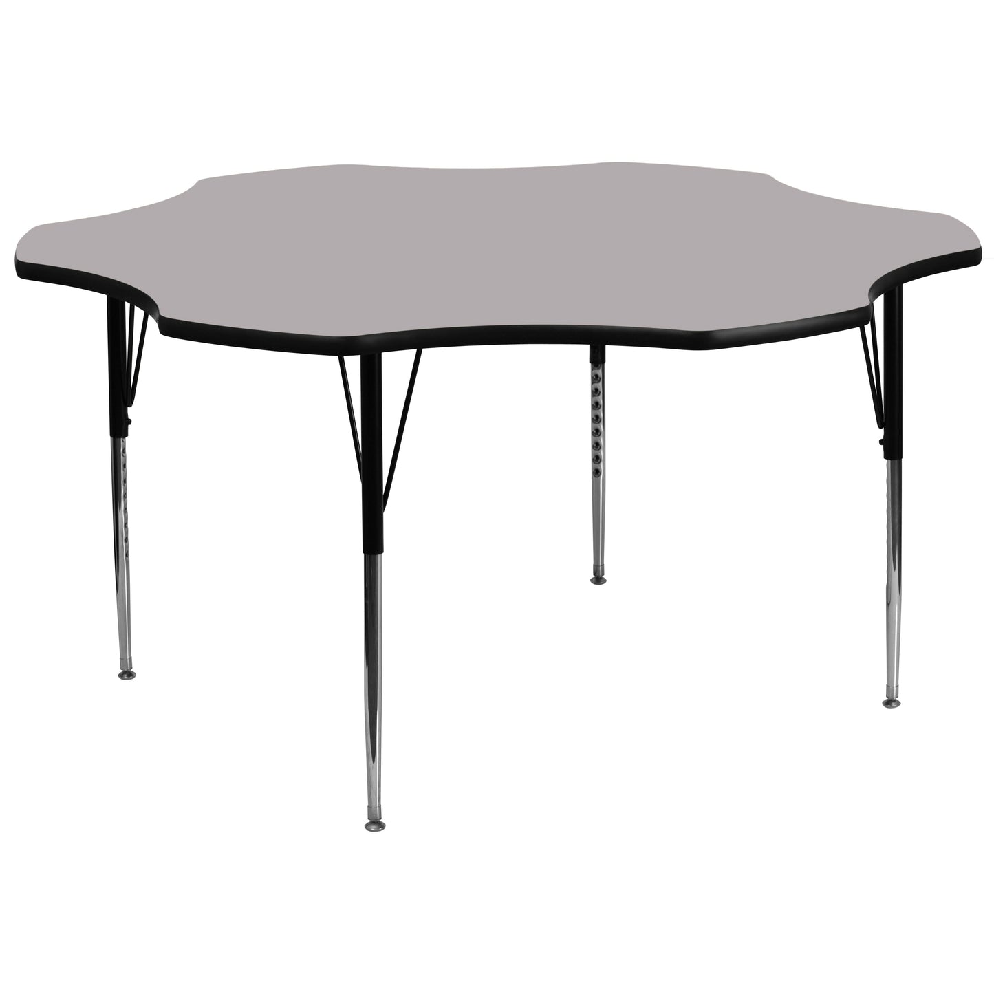 60 FLWR Grey Activity Table XU-A60-FLR-GY-T-A-GG