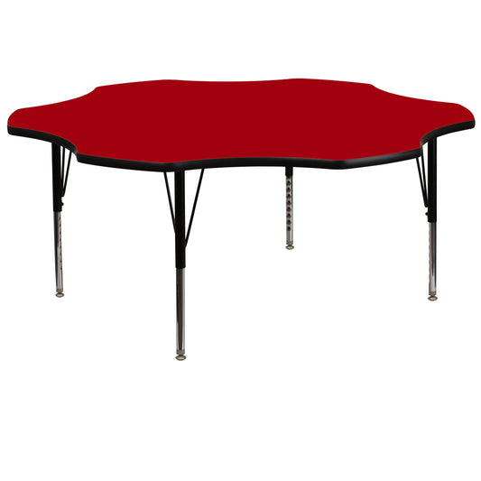 60 FLWR Red Activity Table XU-A60-FLR-RED-T-P-GG