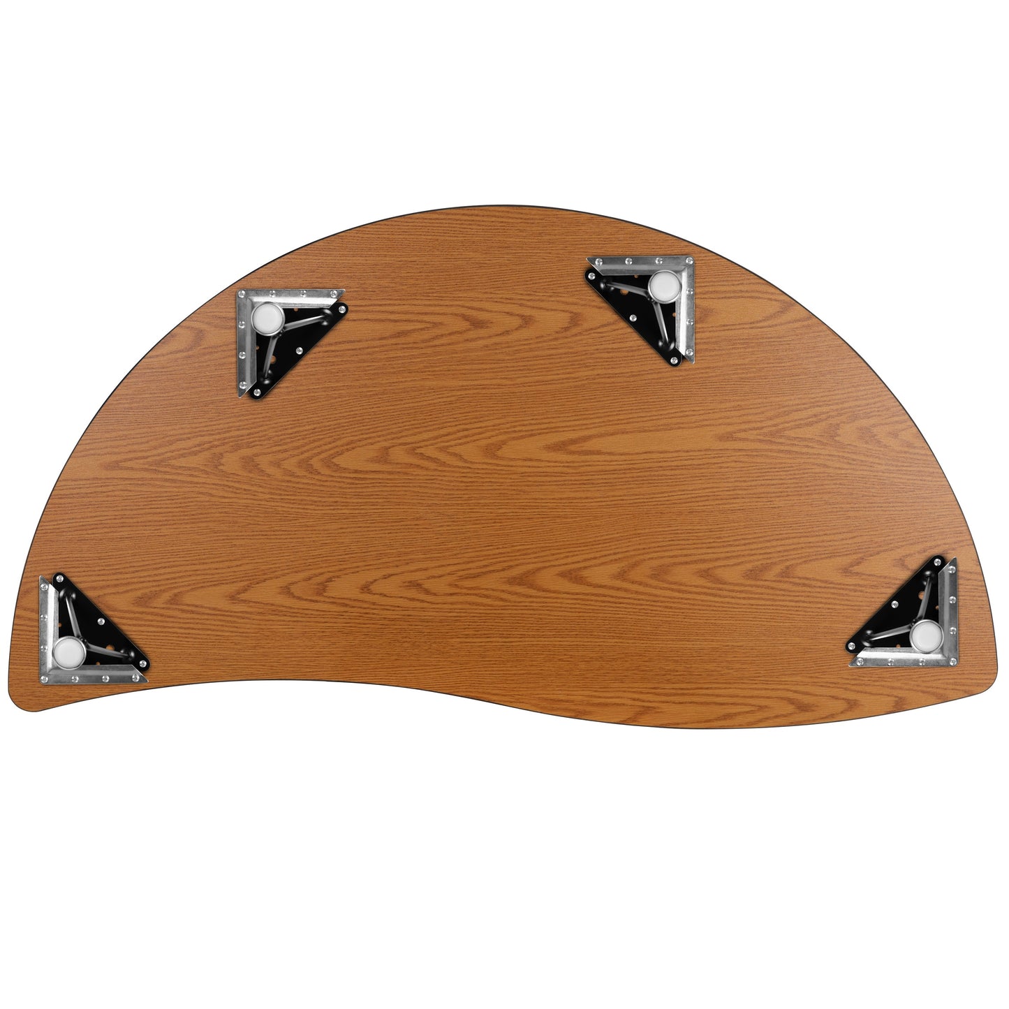 60" Circle Grey Activity Table XU-A60-HCIRC-GY-T-A-GG