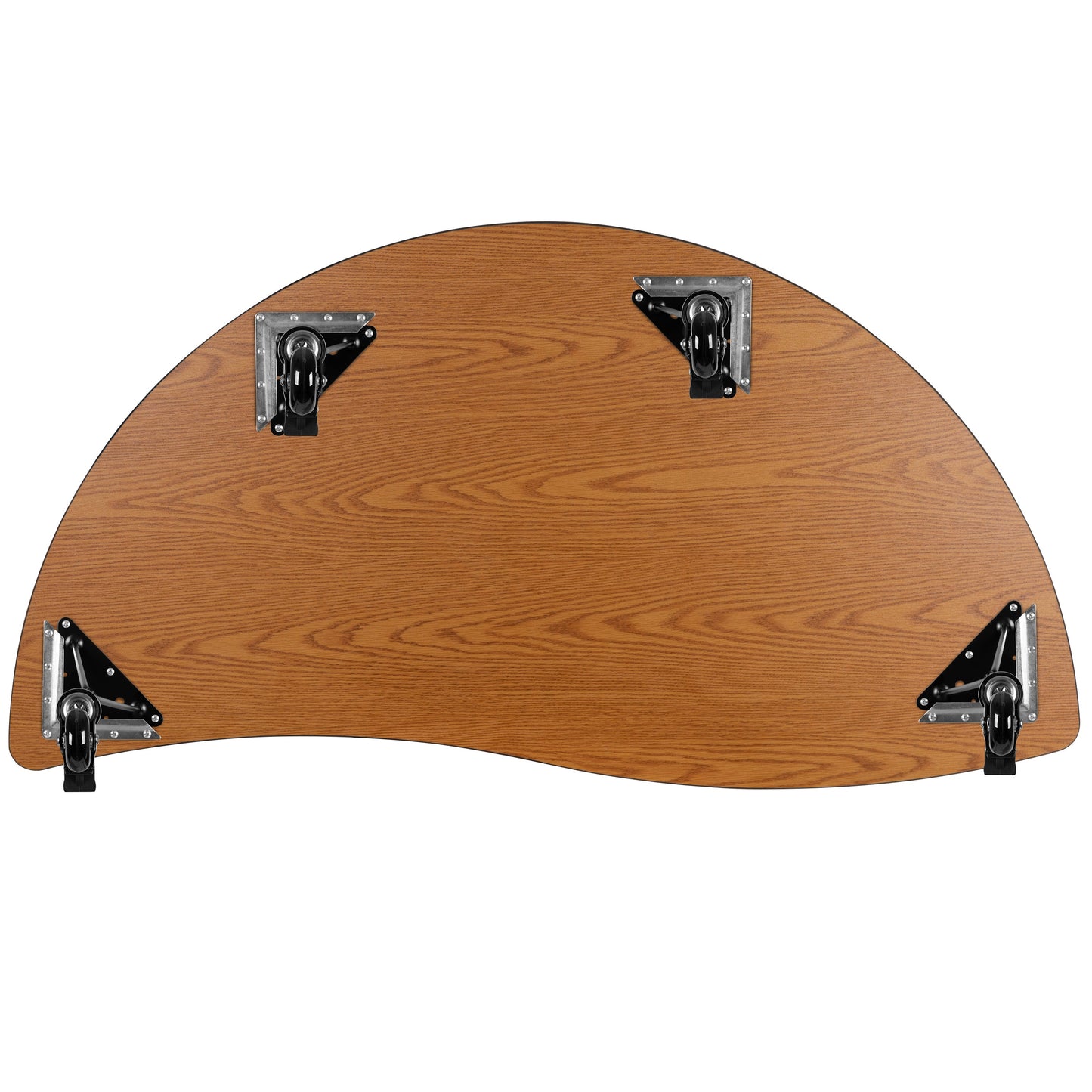 60" Circle Grey Activity Table XU-A60-HCIRC-GY-T-P-CAS-GG