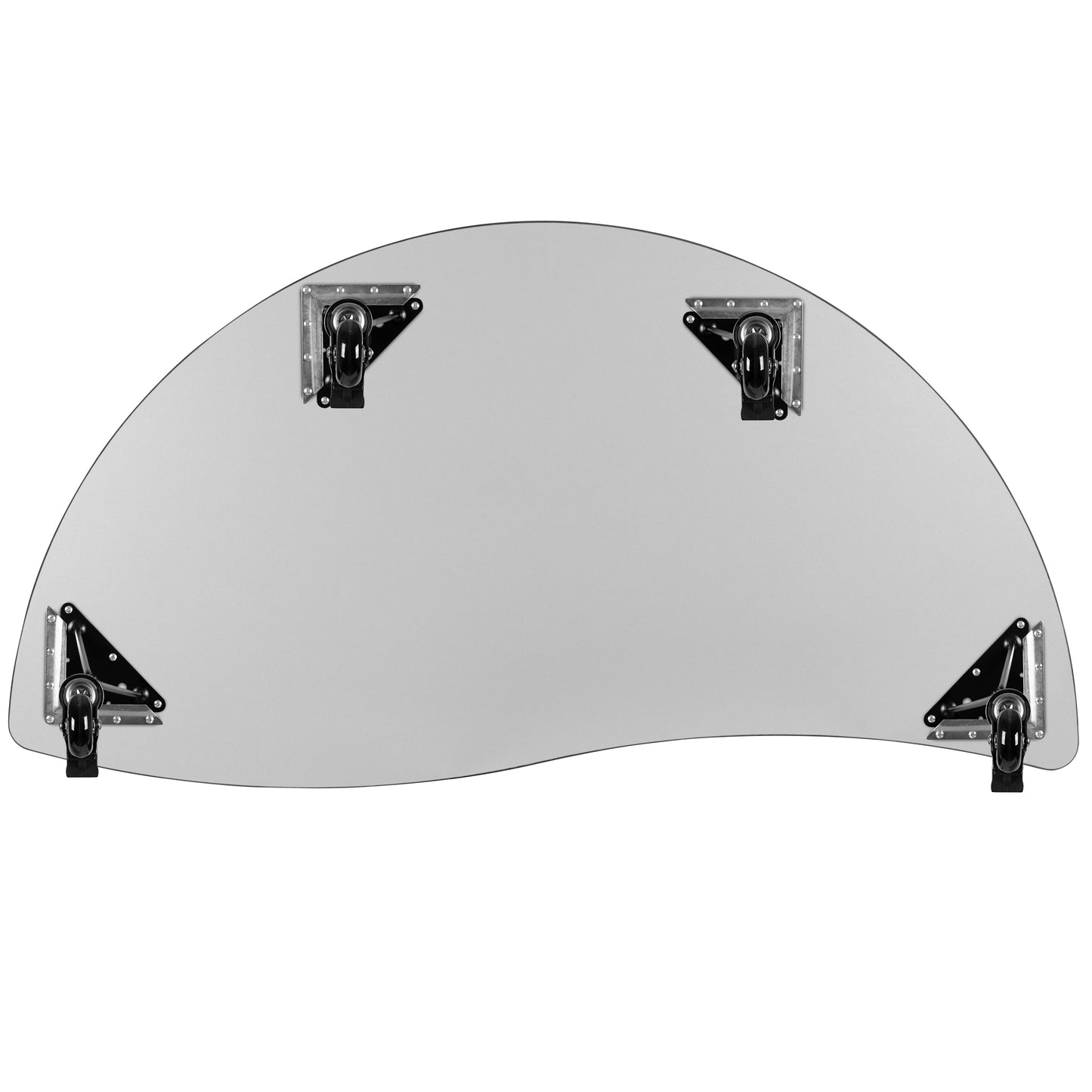 60" Circle Oak Activity Table XU-A60-HCIRC-OAK-T-P-CAS-GG