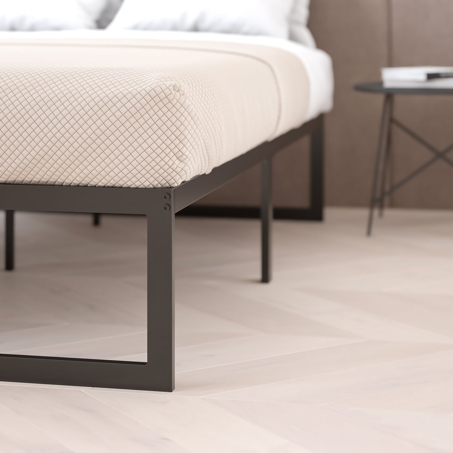 14 Inch Full Metal Bed Frame XU-BD10001-GG