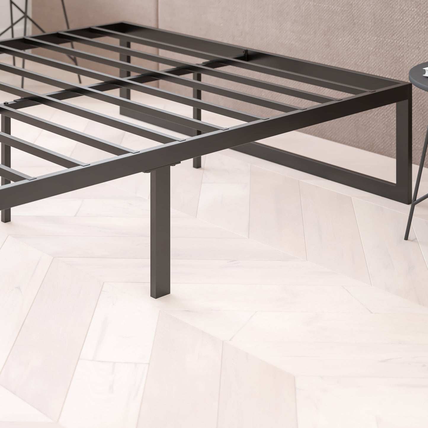 14 Inch Full Metal Bed Frame XU-BD10001-GG