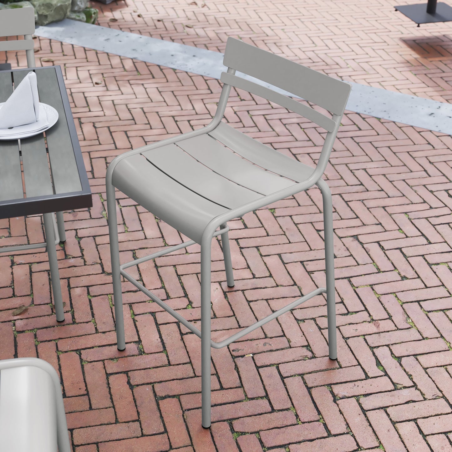 Steel Bar Stool XU-CH-10318-B