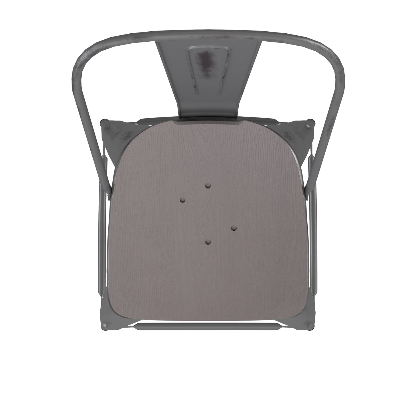 Clear Coat Stool 30" and 24" with Teak, Gray, and Black Seats