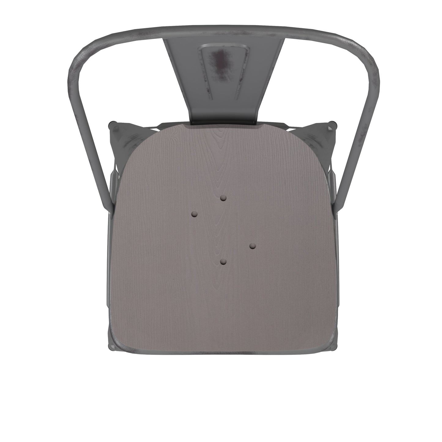 Clear Coat Stool 30" and 24" with Teak, Gray, and Black Seats