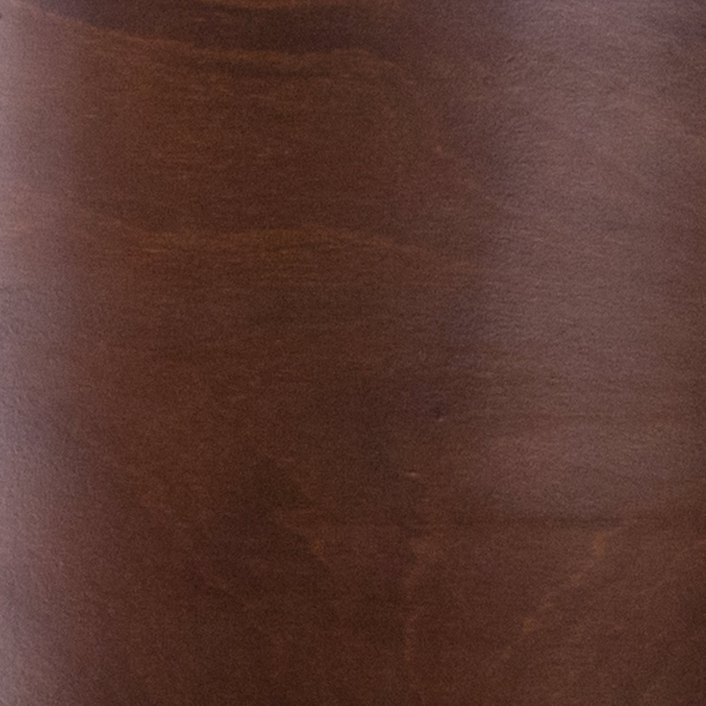 Mahogany and Walnut Wood Dining Chair with Vinyl Upholstery