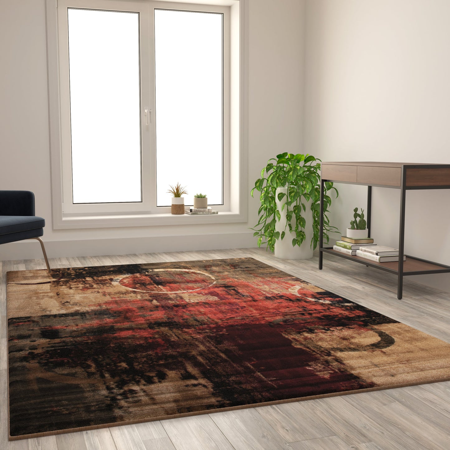 6x9 Abstract Area Rug YK-A811A-D8571-69-GR-GG