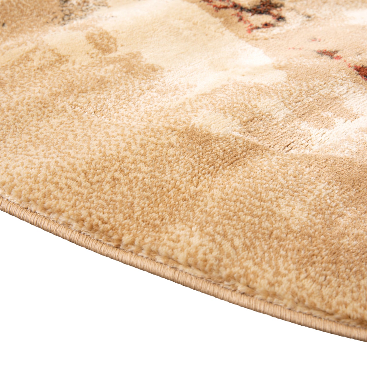 8x8 Round Abstract Area Rug YK-A811A-D8571-8R-GR-GG