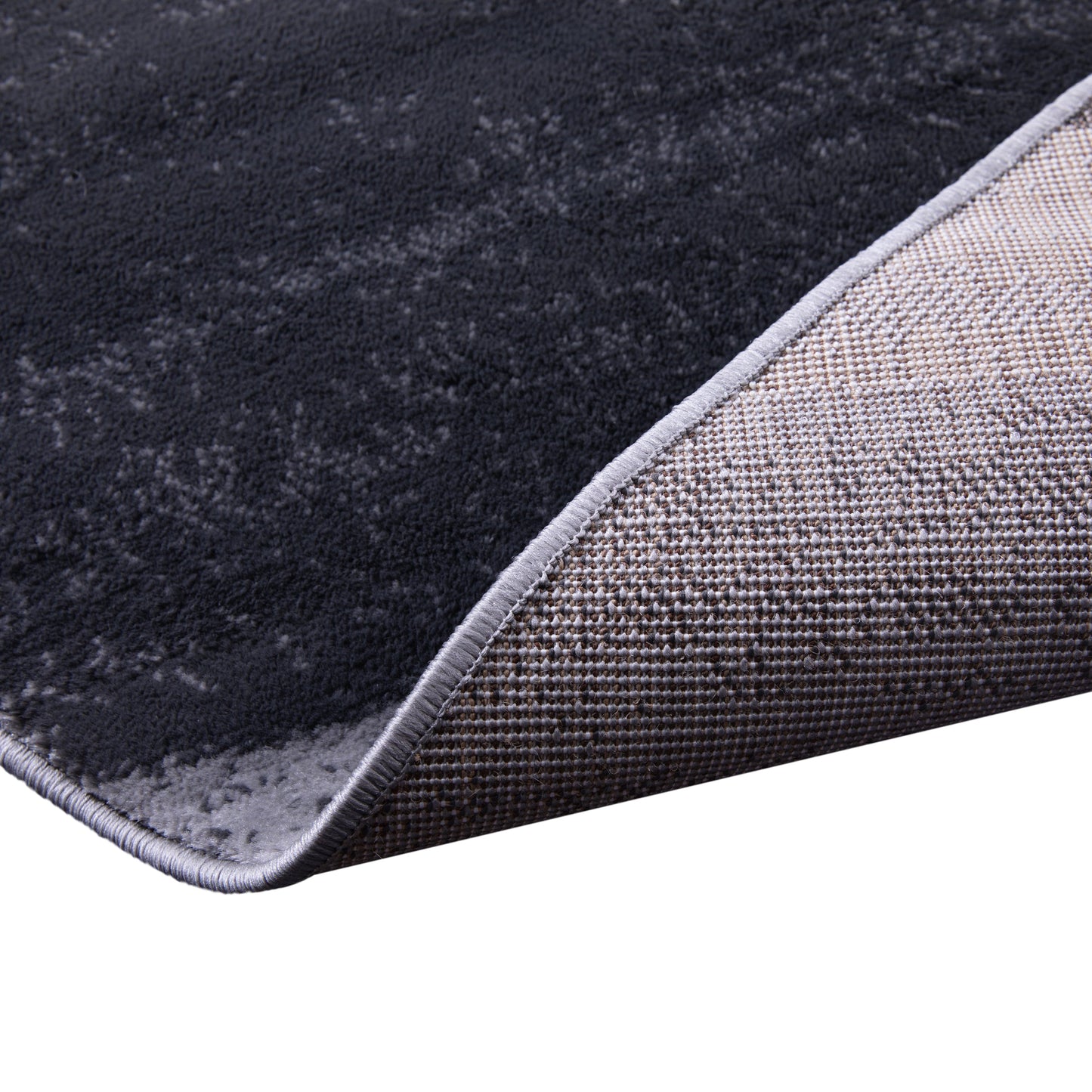 5x5 RD Black/Gray Area Rug YK-F968A-D9276I-5R-BK-GG