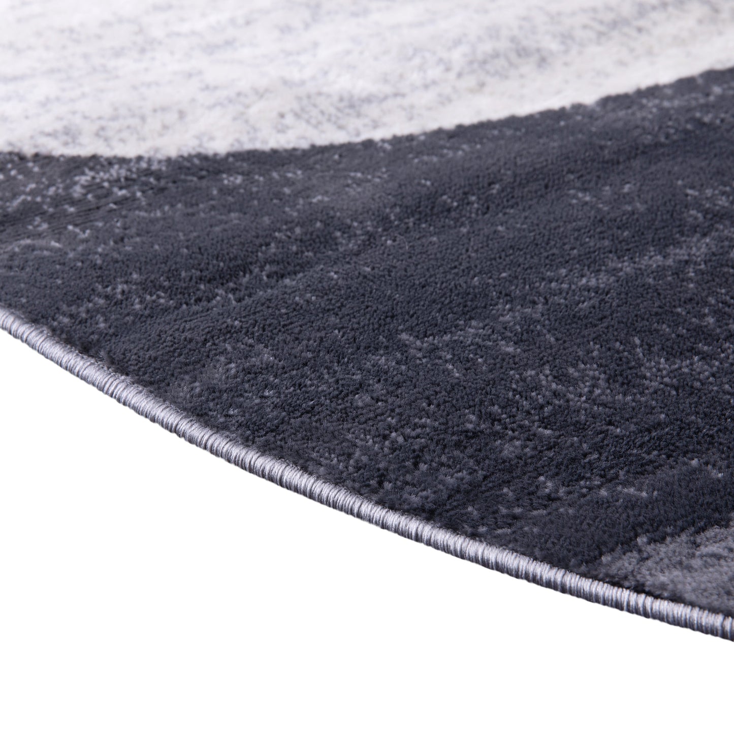 5x5 RD Black/Gray Area Rug YK-F968A-D9276I-5R-BK-GG