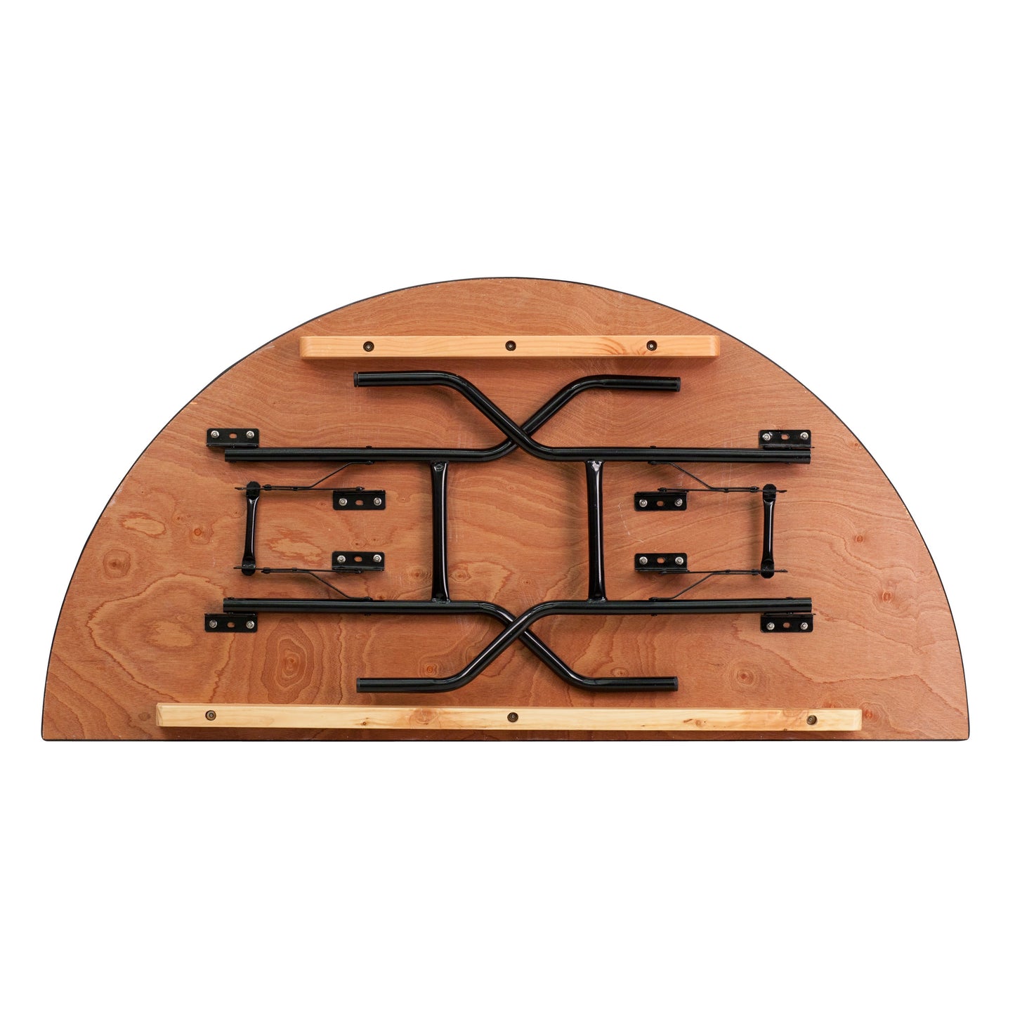 60HLF-RD Wood Fold Table YT-WHRFT60-HF-GG