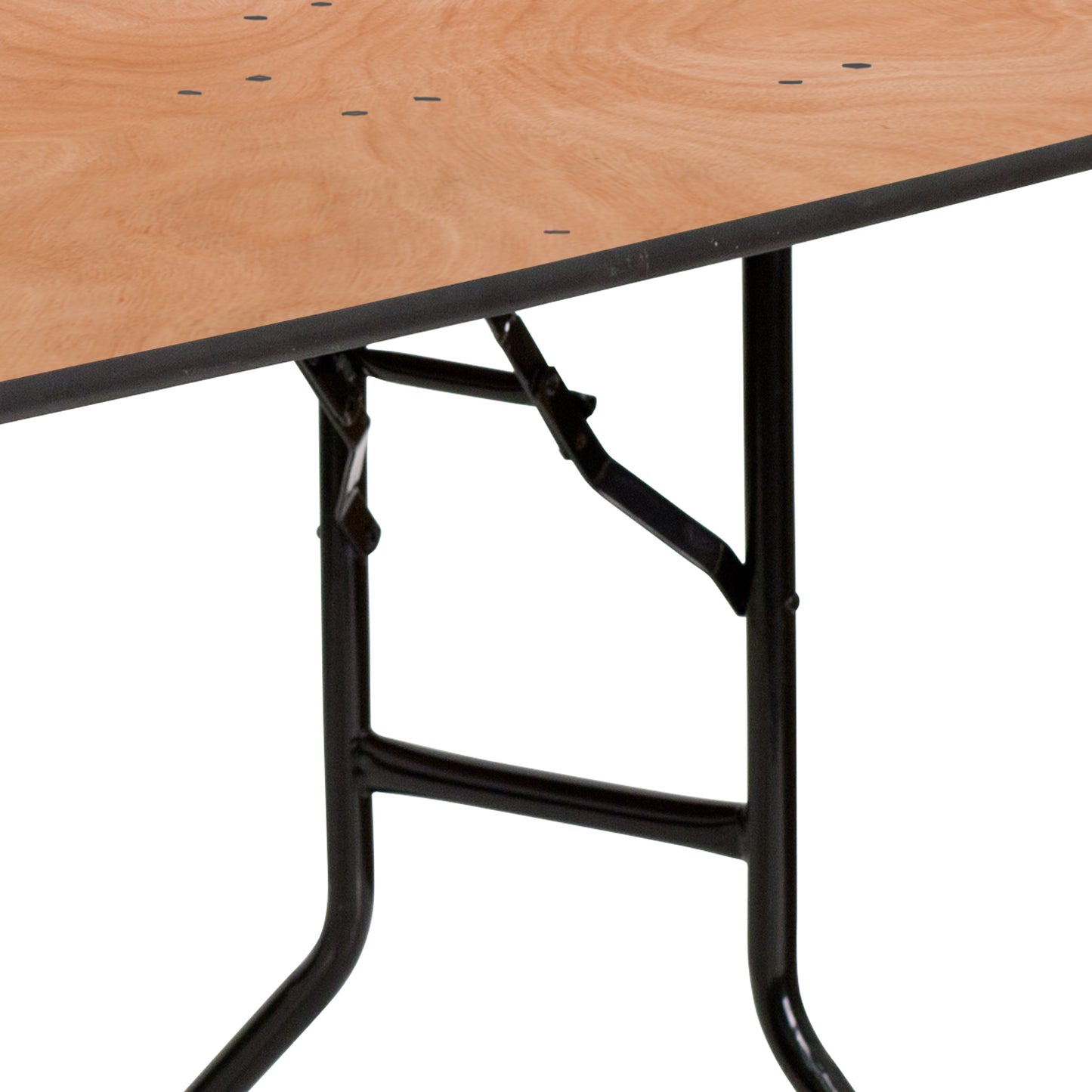60HLF-RD Wood Fold Table YT-WHRFT60-HF-GG