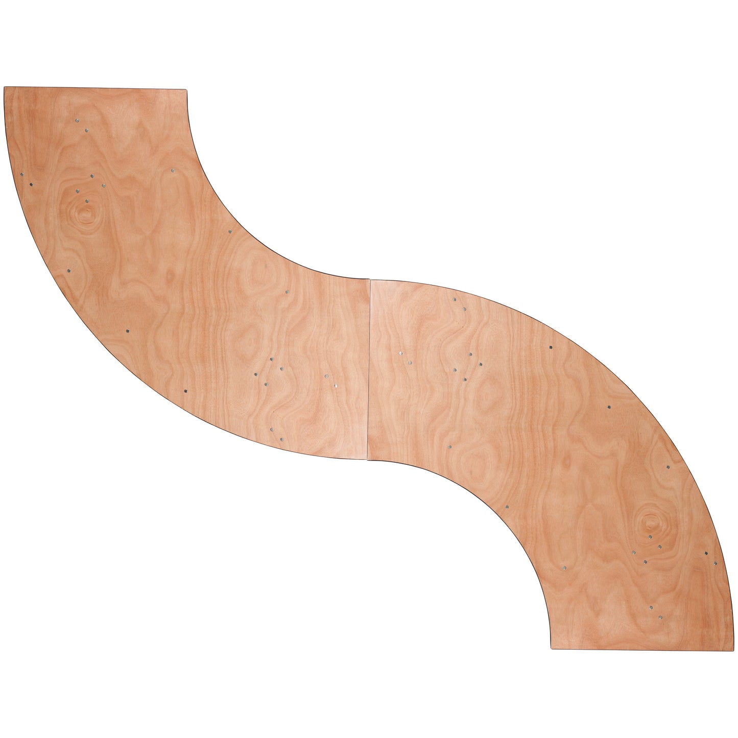 7.25x2.5FT Serp Wood Table YT-WSFT60-30-SP-GG