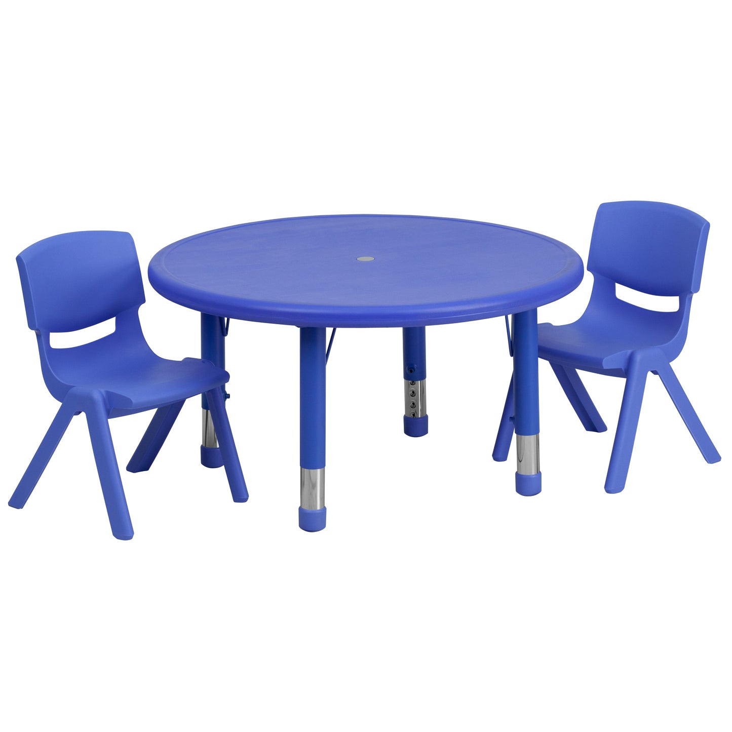 33RD Blue Activity Table Set YU-YCX-0073-2-ROUND-TBL-BLUE-R-GG
