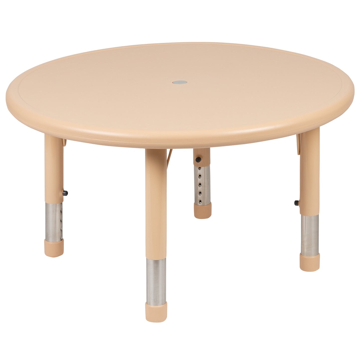 33RD Natural Kids Table Set YU-YCX-0073-2-ROUND-TBL-NAT-R-GG