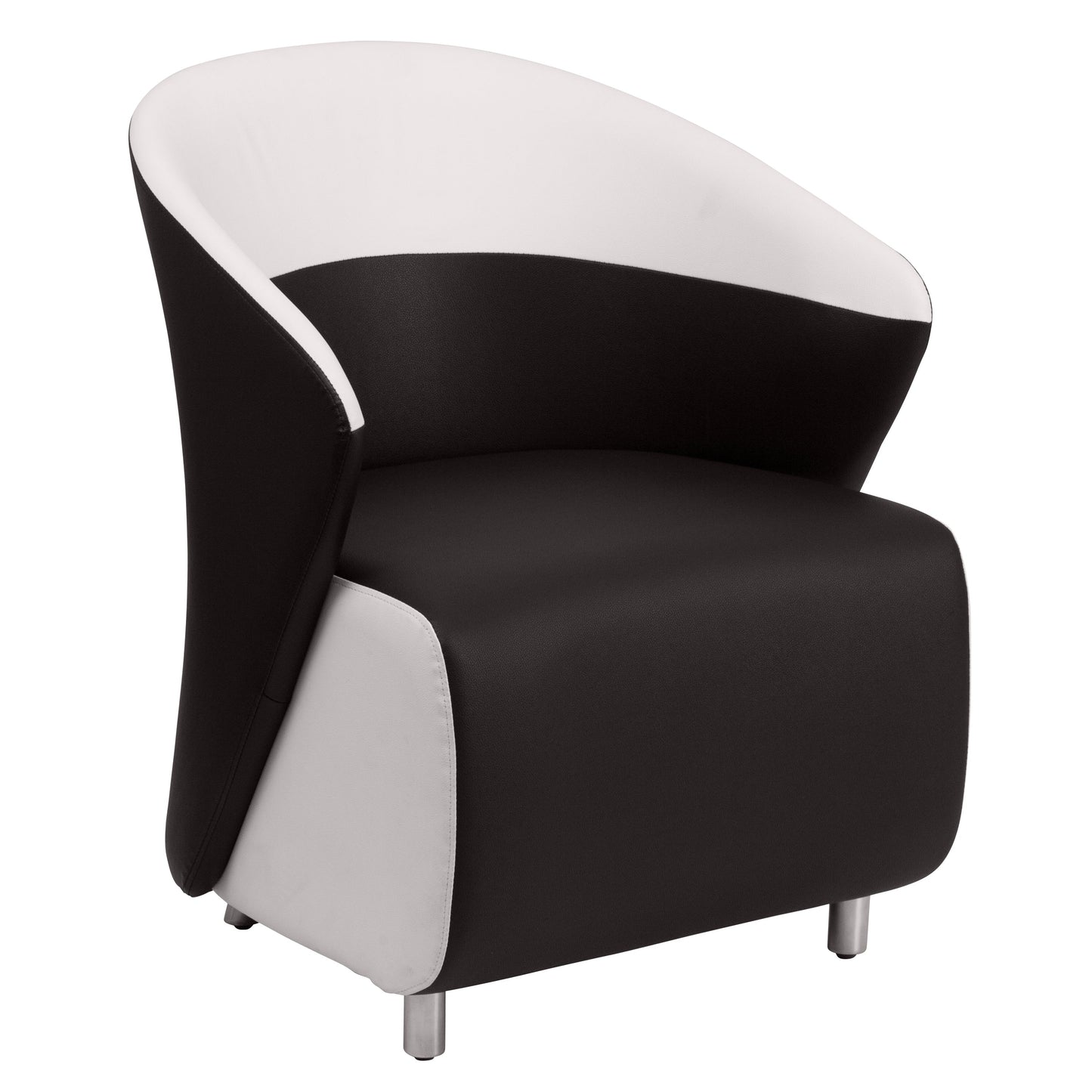 Black Leather Lounge Chair ZB-7-GG