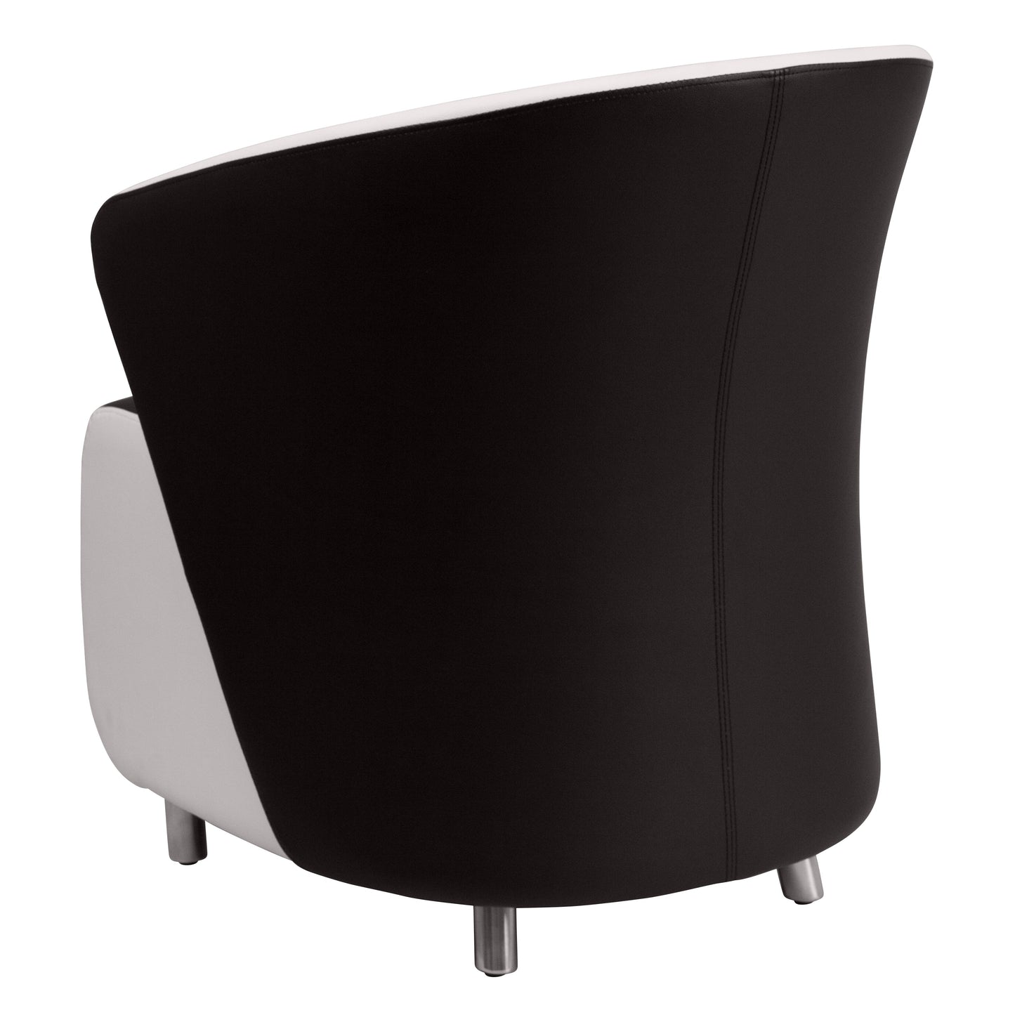 Black Leather Lounge Chair ZB-7-GG