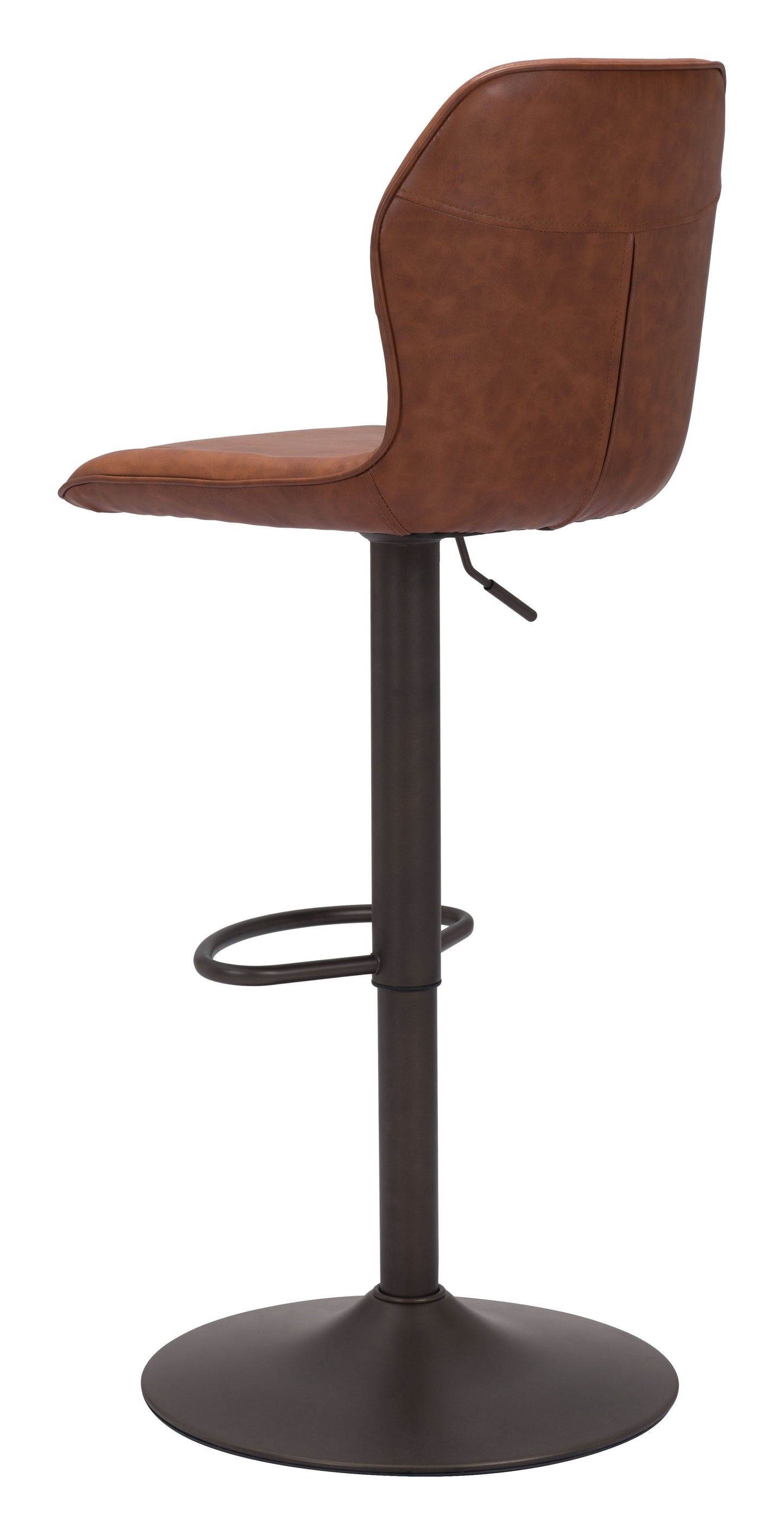 Vital Barstool Vintage Brown & Dark Bronze