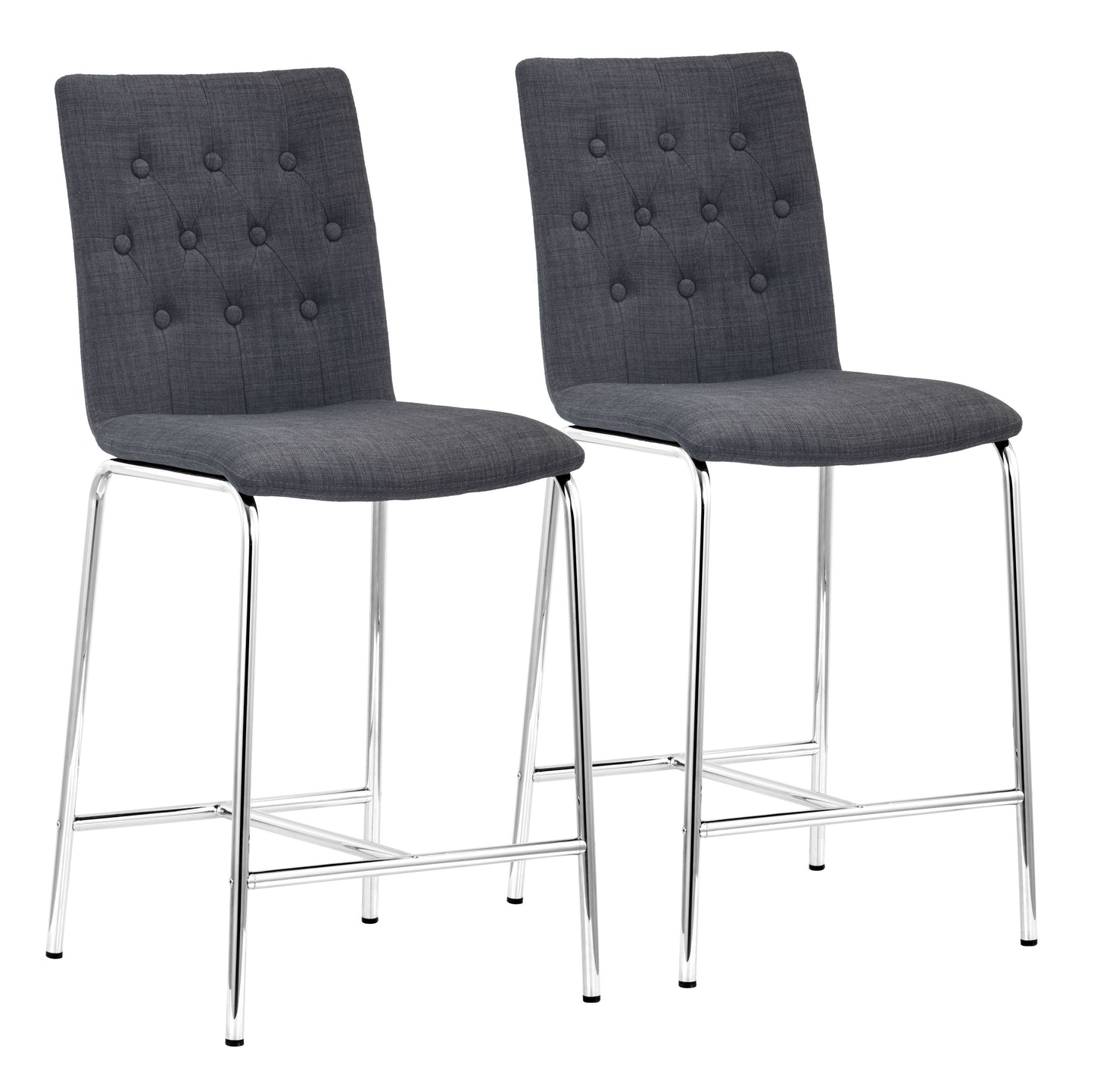 Uppsala Counter Stool (Set of 2) Graphite