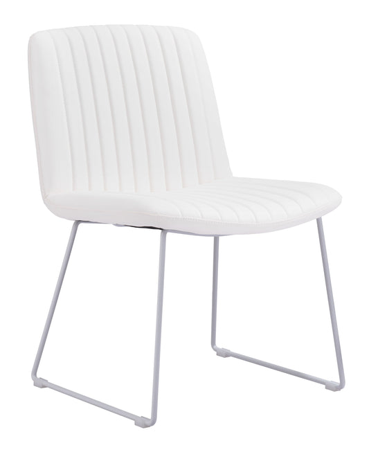 Joy Dining Chair (Set of 2) White