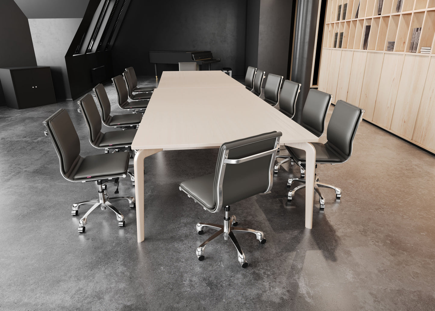 Lider Plus Armless Office Chair and Liderato Office Chair