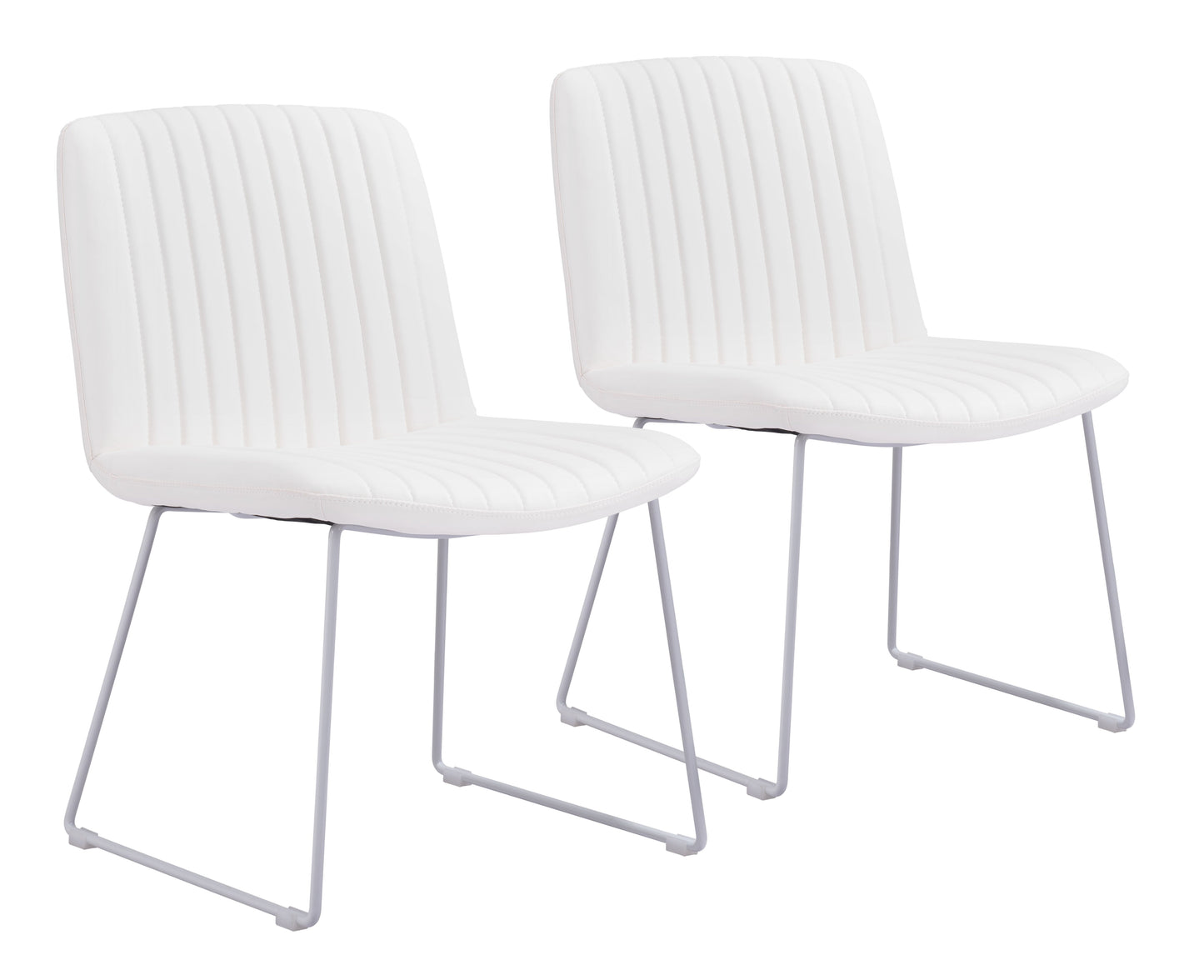 Joy Dining Chair (Set of 2) White