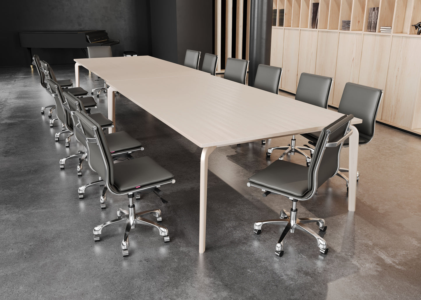 Lider Plus Armless Office Chair and Liderato Office Chair